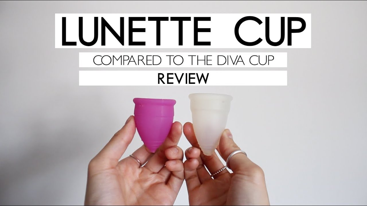 Diva Cup vs Lunette - Menstrual Cup Comparison! is the Winner?