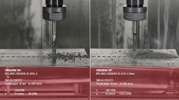 New vs Old ISO K Threading Taps Comparison in Cast Iron | Seco Tools