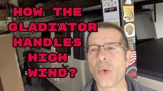 HOW THE JEEP GLADIATOR HANDLES HIGH WIND YouTube