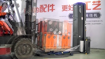 Smart Wasp X100 Fully Automatic Pallet Wrapping Machine