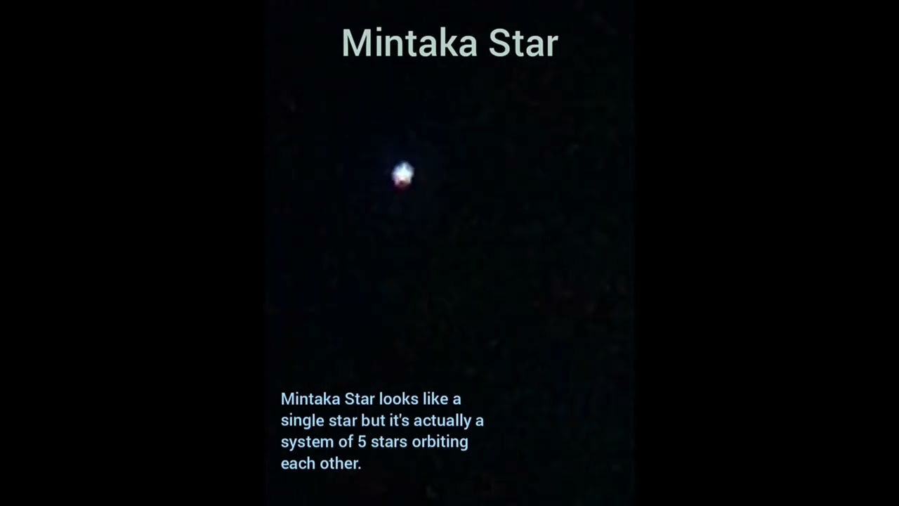 Mintaka 5 Star System.