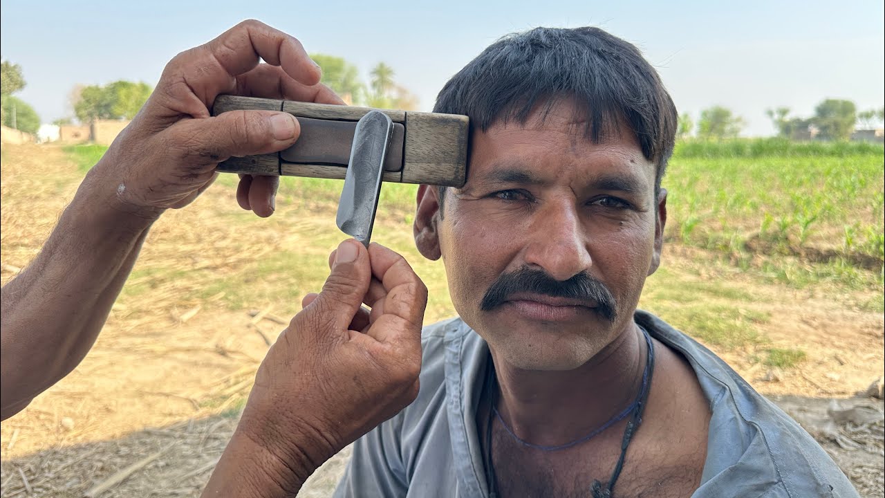 ASMR Fast Shaving With Barber Old [ASMR SHAMS]