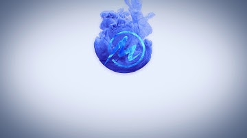 particle drop logo intro-"Motioncrunch"