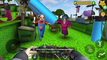 Scary Teacher 3D | MOD MENU | troll mini Miss T  (android, ios) part 1501