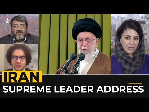 Iran's khamenei praises basij forces for dealing with 'rioters'