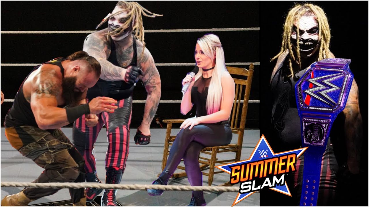 Alexa Bliss HELPS The Fiend To WIN Universal Championship At SUMMERSLAM 2020 ? Alexa & Fiend
