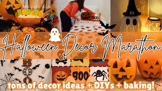 Fall Halloween Decorate With Me 2024! DIY Fall and Halloween Decorations! Fall Bedroom Decor Ideas