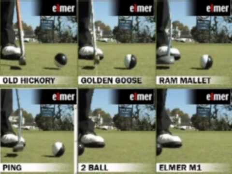 Elmer M1 Putter Top Spin Comparison