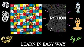 snake ladder game with python | python free projects in telugu