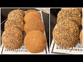 خبيزات بدقيق القمح الكامل صحيين وسهلين التحضير