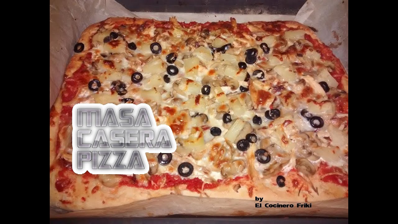  Receta Masa De Pizza Tipo Telepizza Esponjosa Y Muy Rica