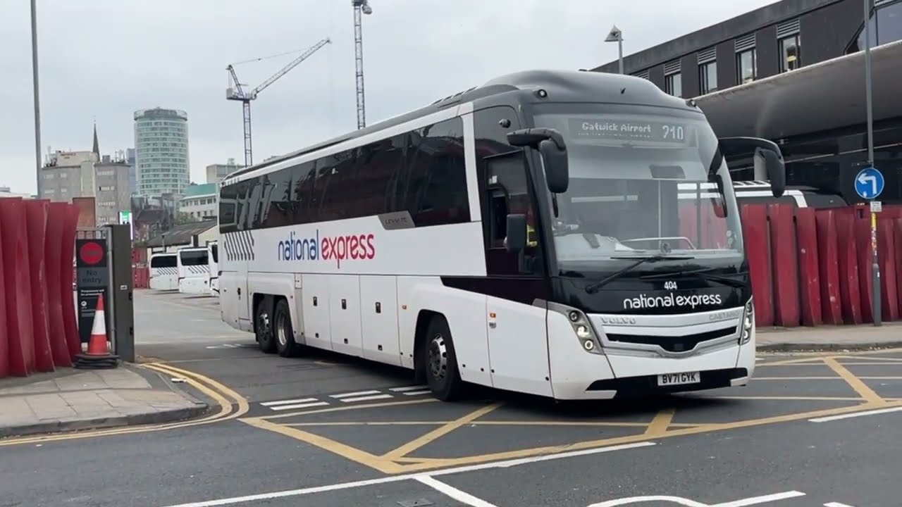 National Express Coaches at Digbeth Coach Station, Birmingham - Tuesday 21st May 2024