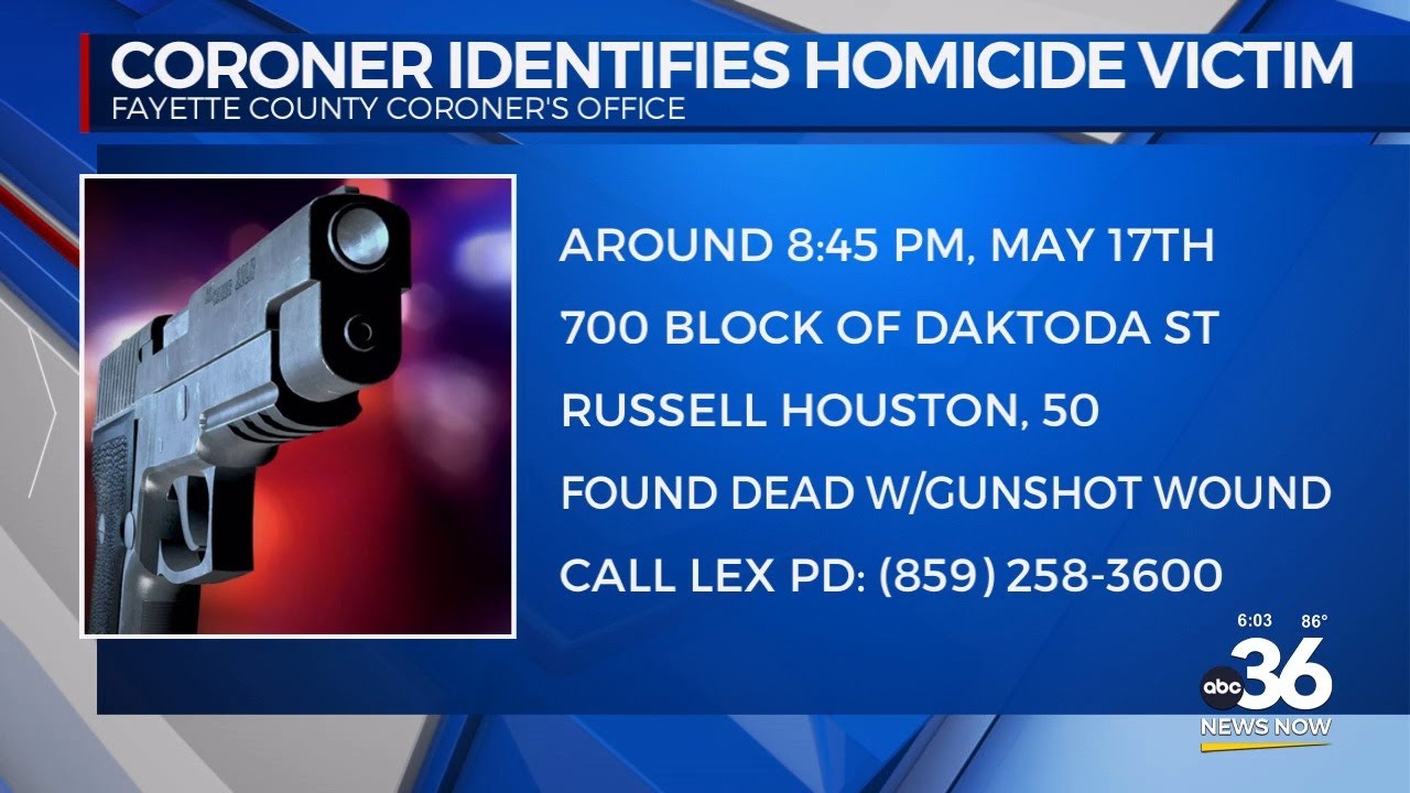 Coroner identifies Dakota Street homicide victim 052024 - YouTube