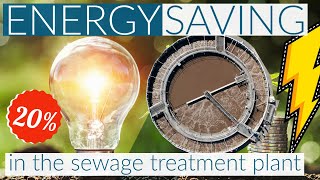 Saving energy in the sewage treatment plant  EN