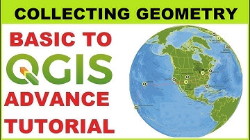 QGIS Beginning to Advanced Tutorial #54 Collecting Geometry in QGIS I  multi-geometry features