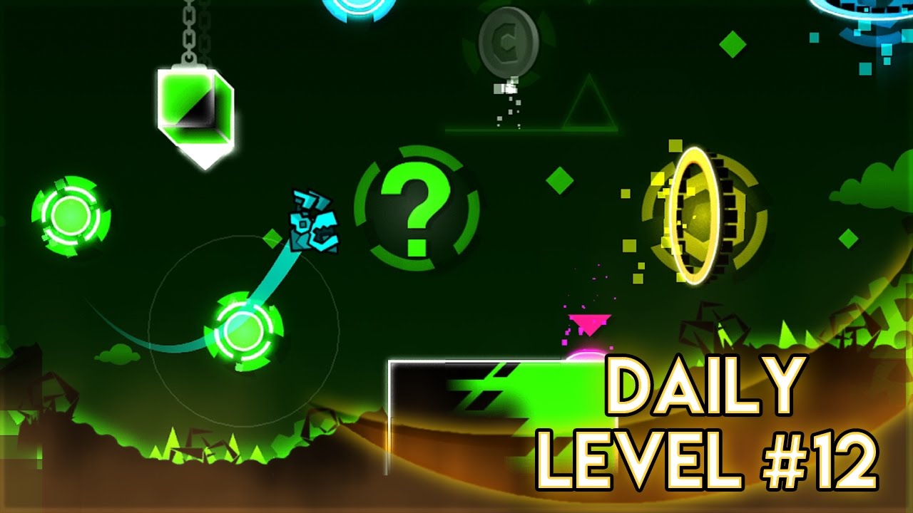 Geometry Dash Level 12. Geometry Dash World. Daily Level. Level 12 1