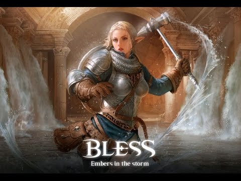 Bless Online - Paladin Gameplay (Race: Aqua Elf)