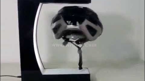 Magnetic levitating Helmet display,Magnetic Floating helmet display