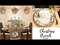 2022 Christmas Tablescape Decorate with Me Eat In Kitchen