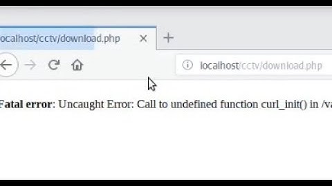 [Linux] How to solving PHP Curl: Call to undefined function curl_init()