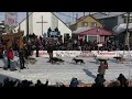 Lance Mackey arrives at the 2010 Iditarod finish line
