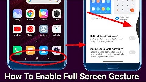 How To Enable Full Screen Gesture In Redmi Note 9 Pro MIUI 11 | How to enable full screen display