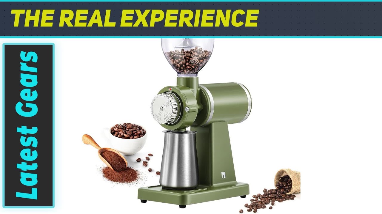 Huanyu Electric Coffee Bean Grinder: The Ultimate Grinding Solution for Coffee Lovers!