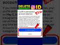 🤯"PERMANENTLY" Delete Instagram Account 2025 #instagram #shorts