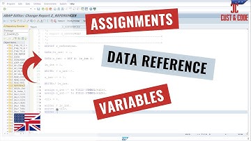 Assignments with Data Reference Variables and Field Symbols in ABAP [english]