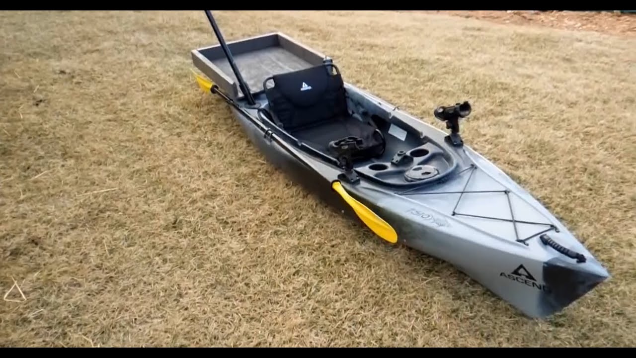 Kayak Dog Platform - YouTube