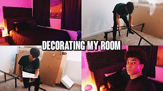 Decorating my room! (new bed, curtains, posters and more)