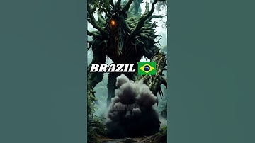 Countries as Monsters #shorts #midjourney #ai