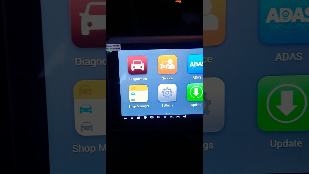 2020 Honda Civic and Accord Rear Brake Pads Autel MS906 BT