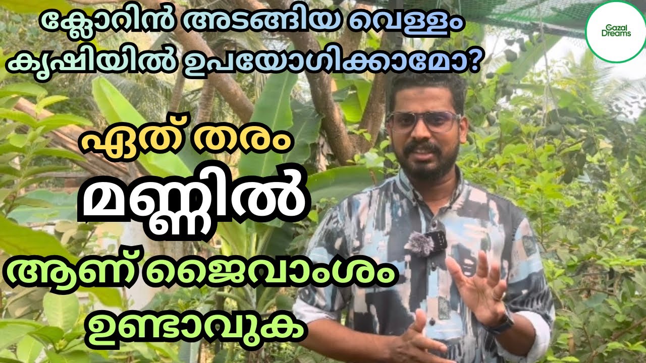 ക്ലോറിൻ അടങ്ങിയ വെള്ളം ചെടികൾക്ക് എങ്ങനെ നൽകാം? | Jaiva krishi tips in malayalam