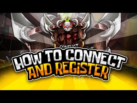 ConflictPE Tutorial | Wie verbinden & Register !?