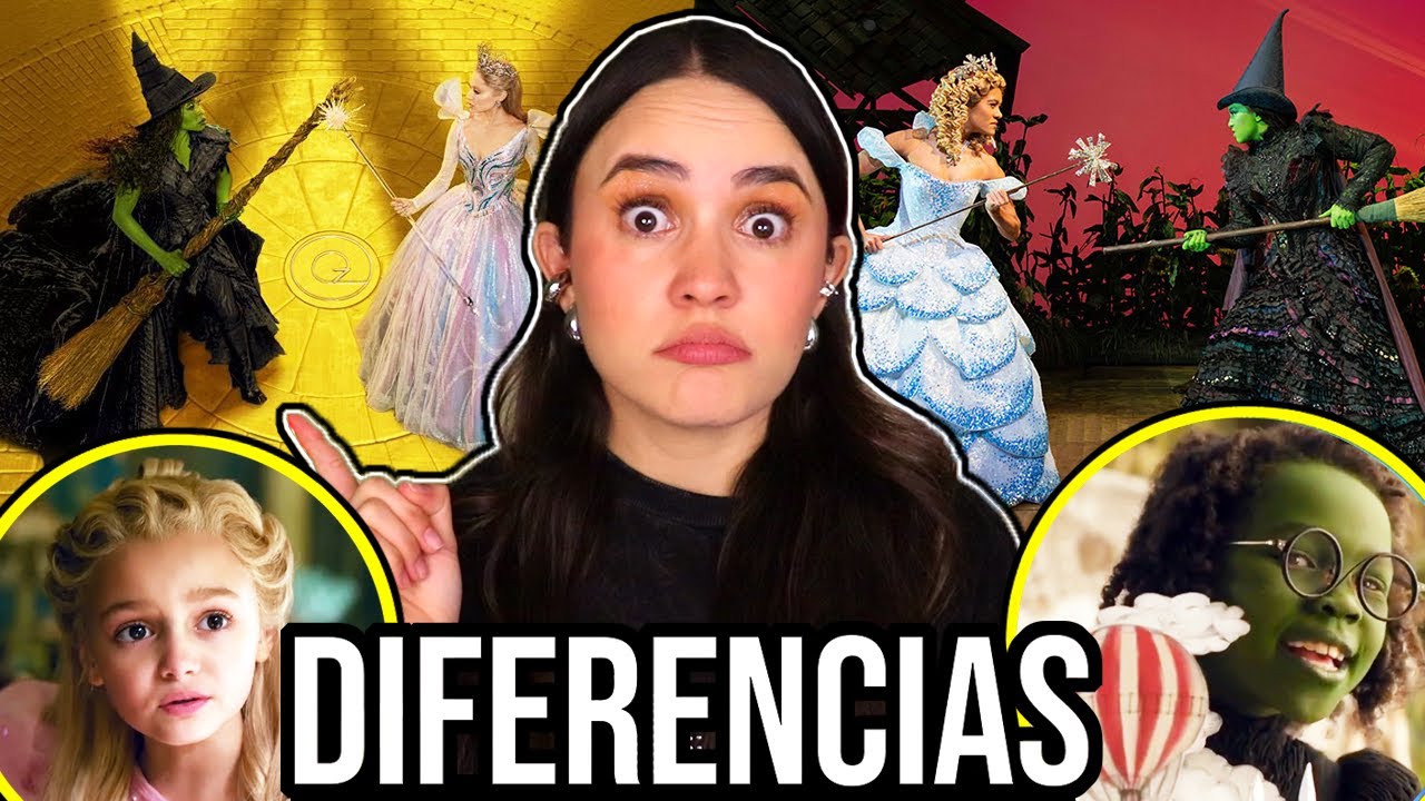 27 DIFERENCIAS entre WICKED y WICKED for GOOD con el musical 💚🩷😱 Películas vs. Obra de Teatro