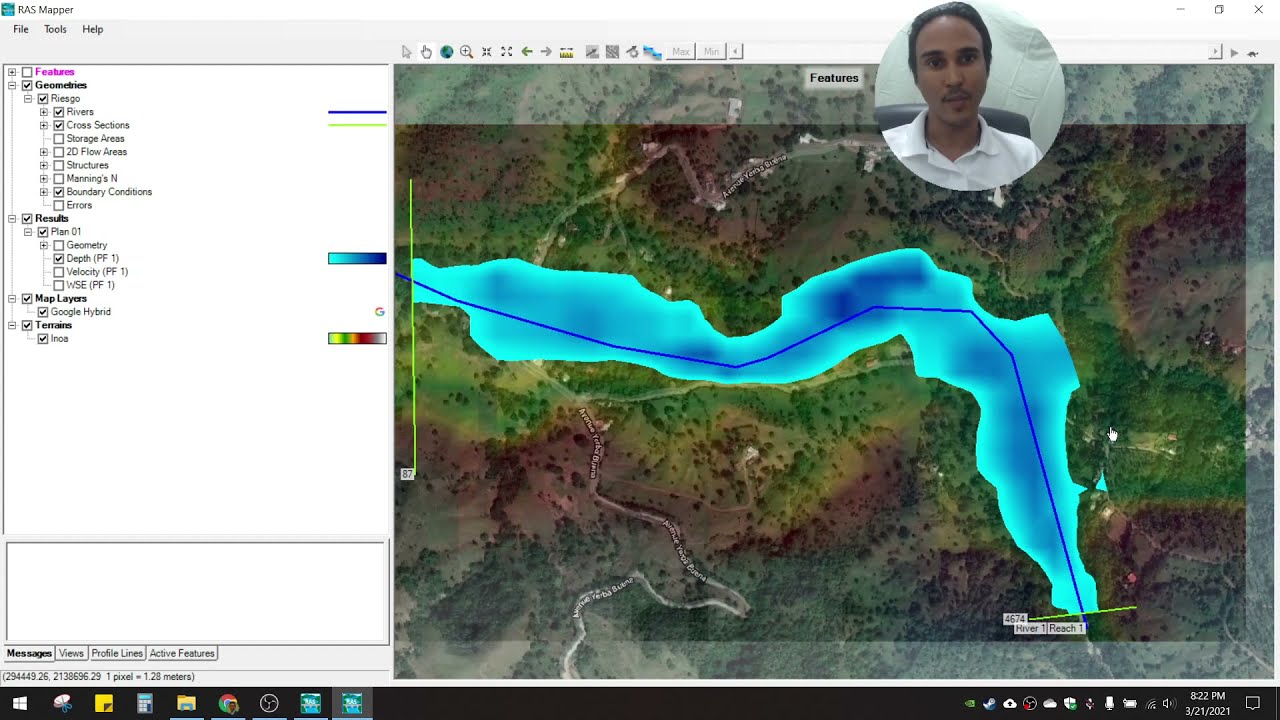 Planicie de Inundación 3 - Simulación Hidráulica