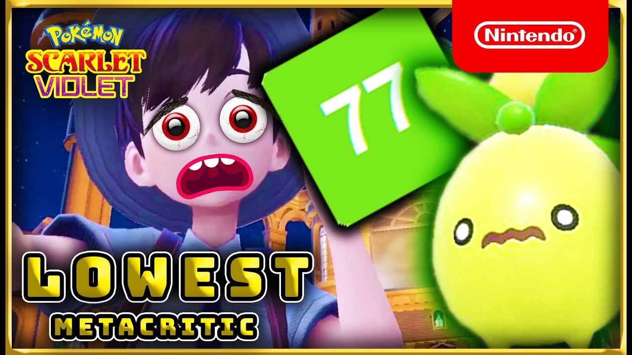 Why Pokemon Scarlet and Violet have worst user scores on Metacritic within  series