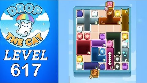 Drop The Cat Level 617 Walkthrough
