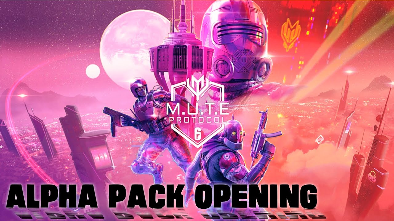 Rainbow Six Siege 21 MUTE Protocol Alphapacks Opening