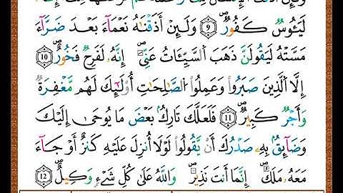ختمة مصحف التجويد برواية قالون الصفحة رقم  222