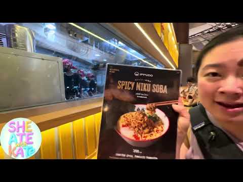Visiting the BIGGEST mall in Thailand for Michelin restaurants Thipsamai Pad Thai and Ramen Ippudo