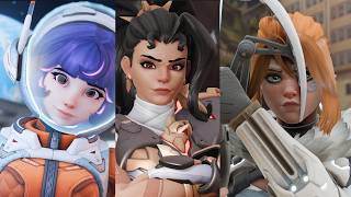 Overwatch 2 | All OW2 Hero Menu Screens | Blender Animation