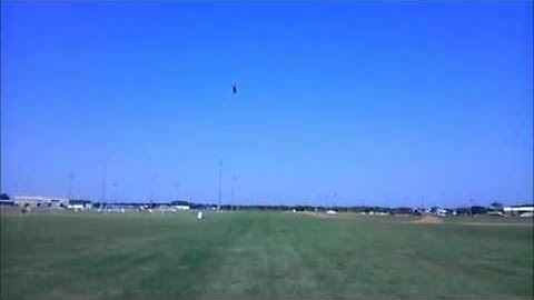 Align T-Rex 500 first attempted inverted hover