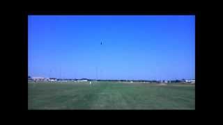 Align T-Rex 500 first attempted inverted hover
