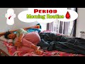 Period day morning routine  periods hygiene loreal