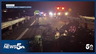 Five killed, including three children in Douglas County crash Monday evening