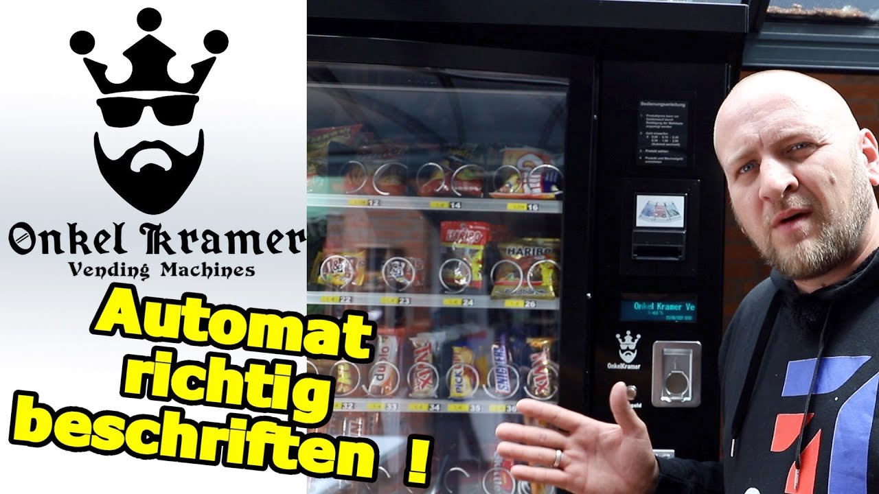 Automat richtig beschriften Vorschriften Onkel Kramer Academy - YouTube