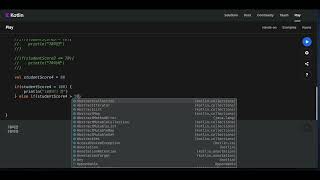안드로이드를 위한 코틀린(Kotlin) 문법 - 4 - 조건문(if else / when)