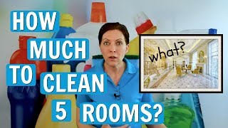 How Much to Clean 5 Rooms? Homeowners Price Shop House Cleaning